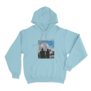 Dan And Phil Sakura Photo Unisex Hoodie Sky Blue