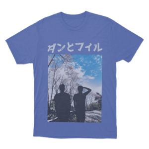 Dan And Phil Sakura Photo Unisex T Shirt Blue