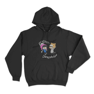 Dan and Phil Danisnotonfire Unisex Hoodie Black