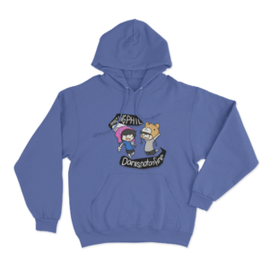 Dan and Phil Danisnotonfire Unisex Hoodie Blue