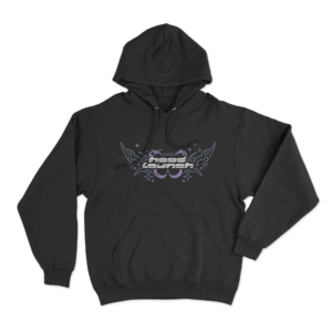 Hard Launch Wing Unisex Hoodie Black