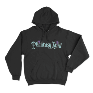 Phantasy Land Unisex Hoodie Black