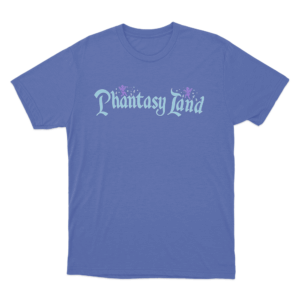 Phantasy Land Unisex T Shirt Blue