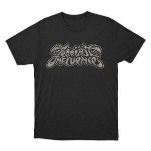 Terrible Influence Graffiti Unisex T Shirt Black