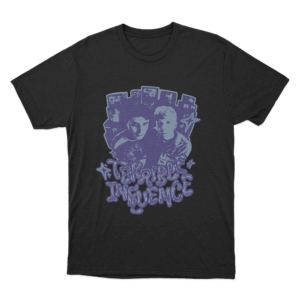 Terrible Influence Photo Unisex T Shirt Black